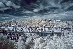 Passau in Infrarot