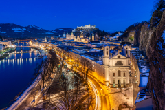 Salzburg im Winter