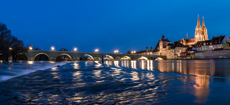 Hochwasser in Regensburg