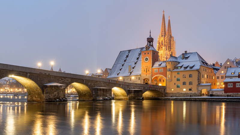 Winter in Regensburg
