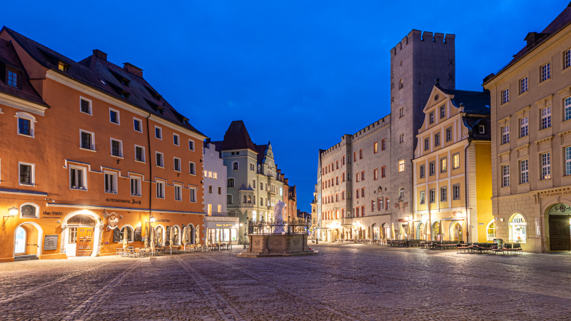 Haidplatz in Regensburg