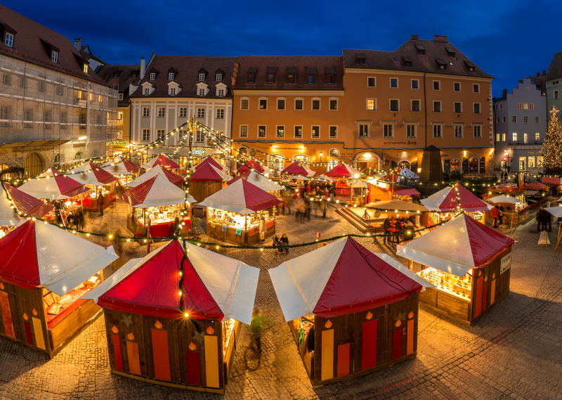 Weihnachtsmarkt am Haidplatz