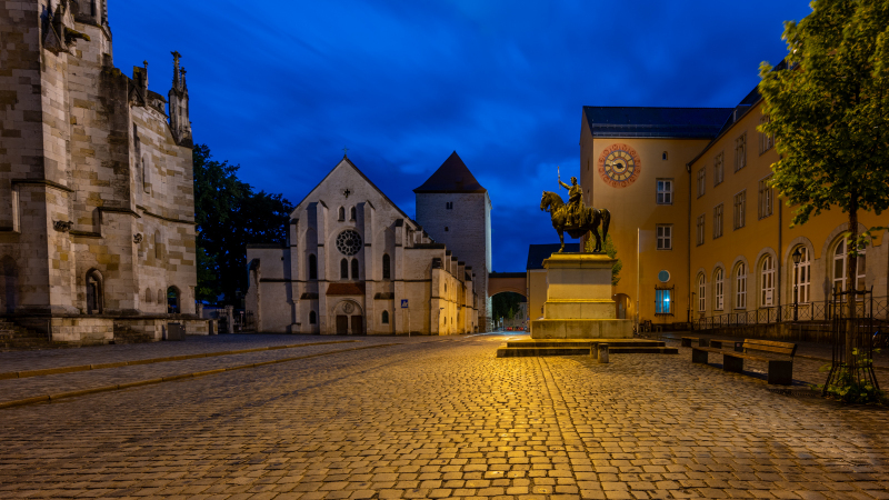 Domplatz in Regensburg