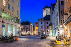 Kohlenmarkt in der blauen Stunde