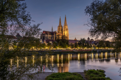 Dom bei Sonnenuntergang