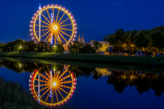 Riesenrad in der Dult