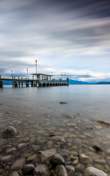 Bootssteg am Bodensee