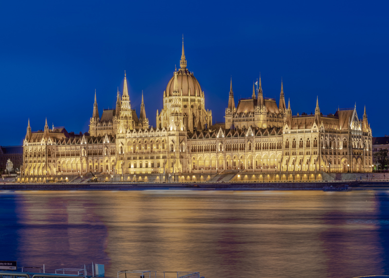 Parlamentsgebäude in Budapest