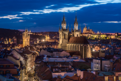 Panorama Prag